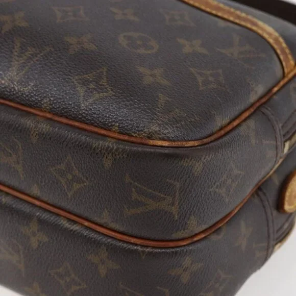 Authentic LOUIS VUITTON Monogram Reporter PM Shoulder Bag M45254 LV - Picture 7 of 16